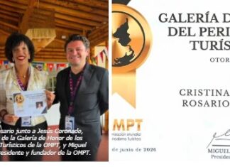 Cristina Rosario, primera comunicadora dominicana en la Galería de Honor de la OMPT