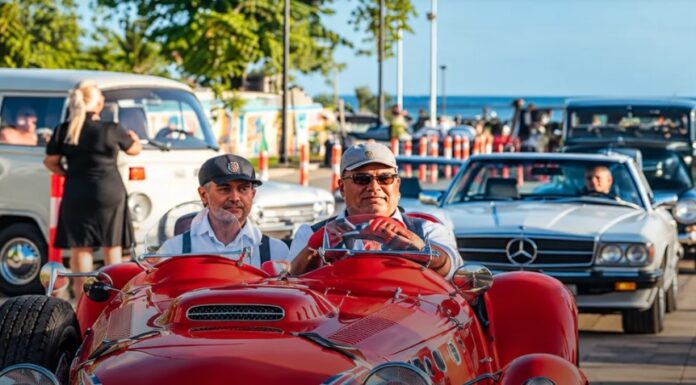 Exhibición mostró cultura del automóvil clásico en República Dominicana