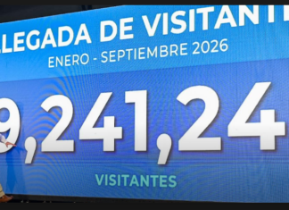 República Dominicana supera los 9.2 millones de visitantes hasta septiembre. Se vislumbra llegar a 12 millones