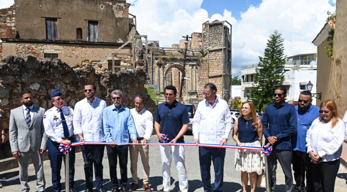 Las calles Colón y Hostos de la Ciudad Colonial fueron remozadas por MITUR