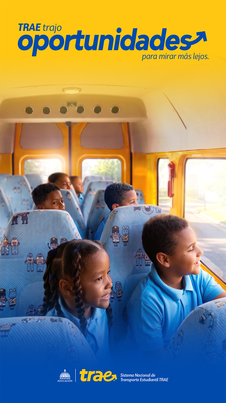 TRAE – Sistema Nacional de Transporte Estudiantil del Ministerio de Educación (MINERD)