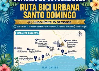 Ruta Bici Urbana recorrerá sectores históricos del Distrito Nacional